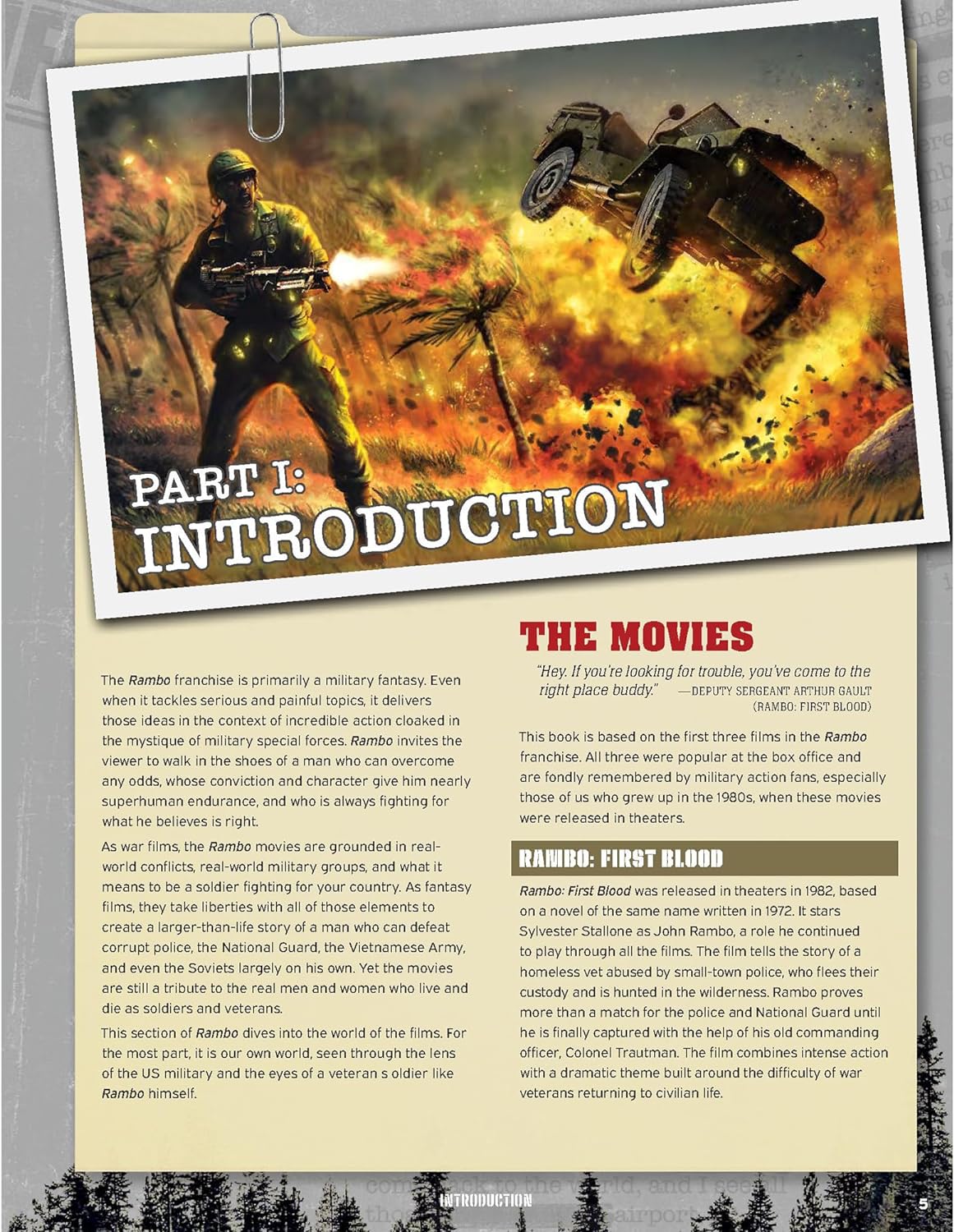 Everyday Heroes RPG: Cinematic Adventure: Rambo