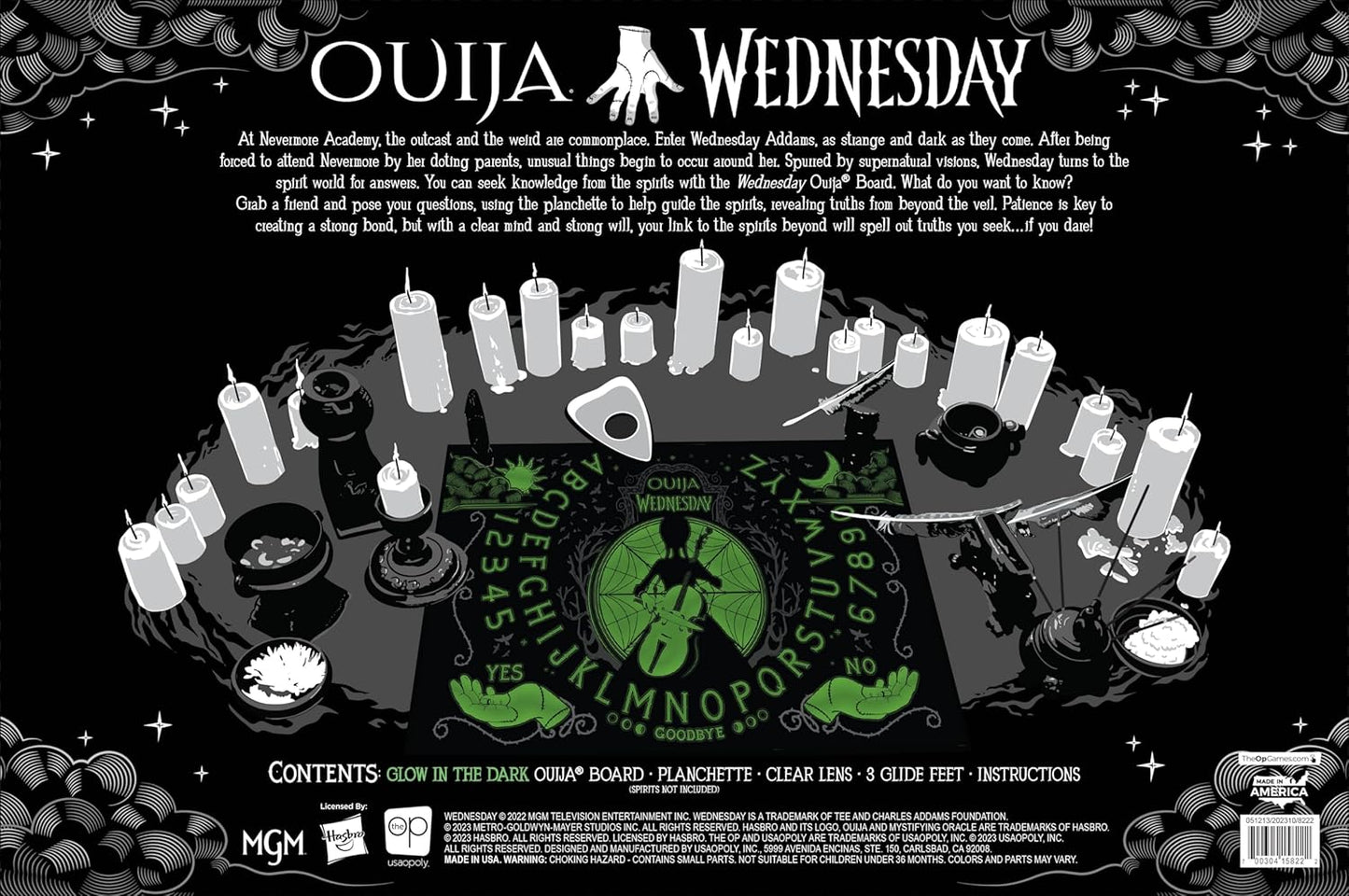 Ouija Board: Wednesday