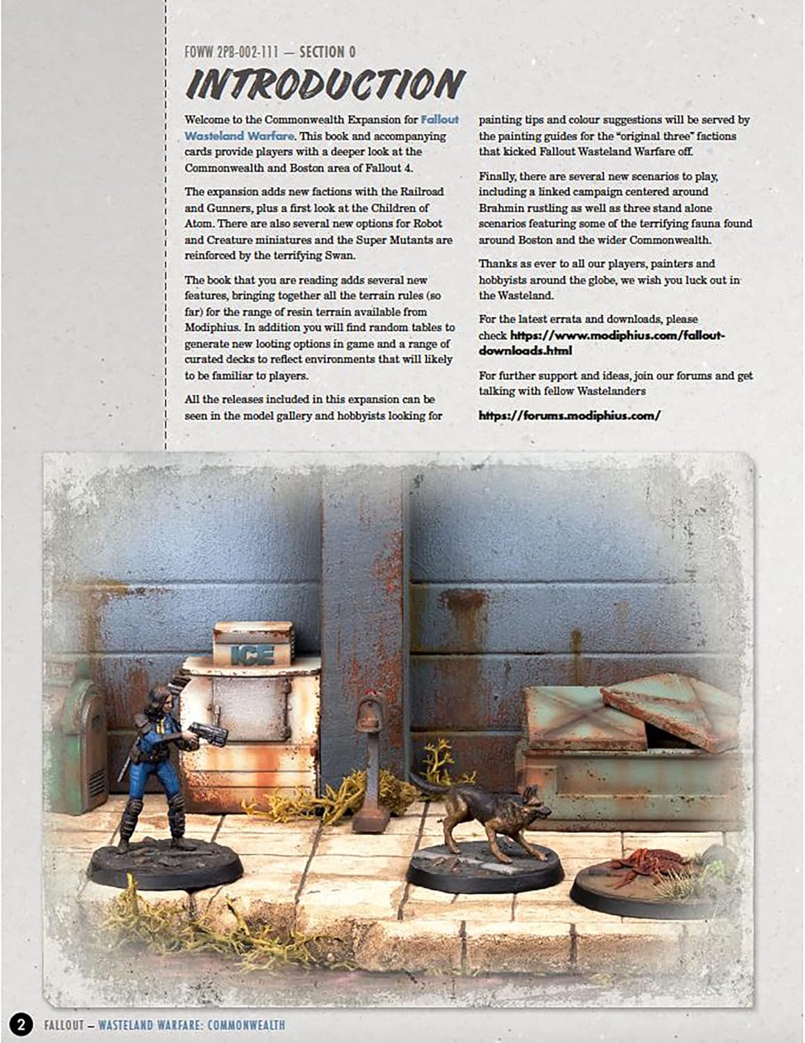 Fallout: Wasteland Warfare: The Commonwealth Rules Expansion