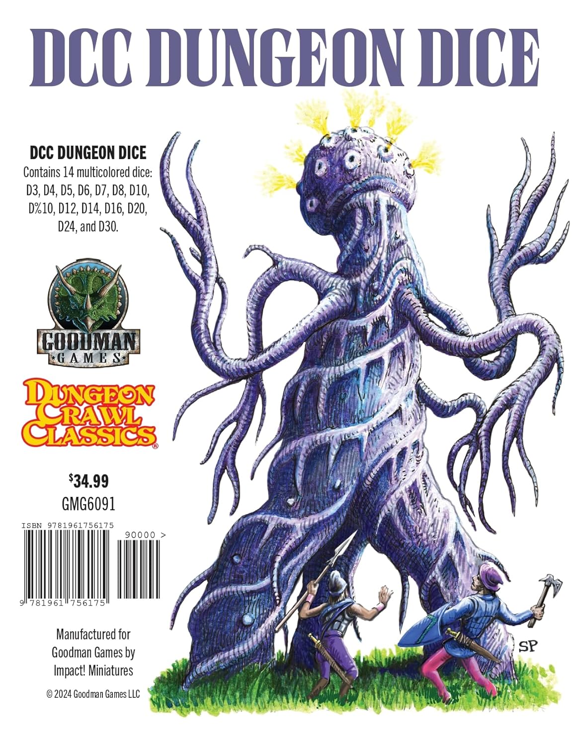 Dungeon Crawl Classics RPG: Dungeon Denizens: Dungeon Dice