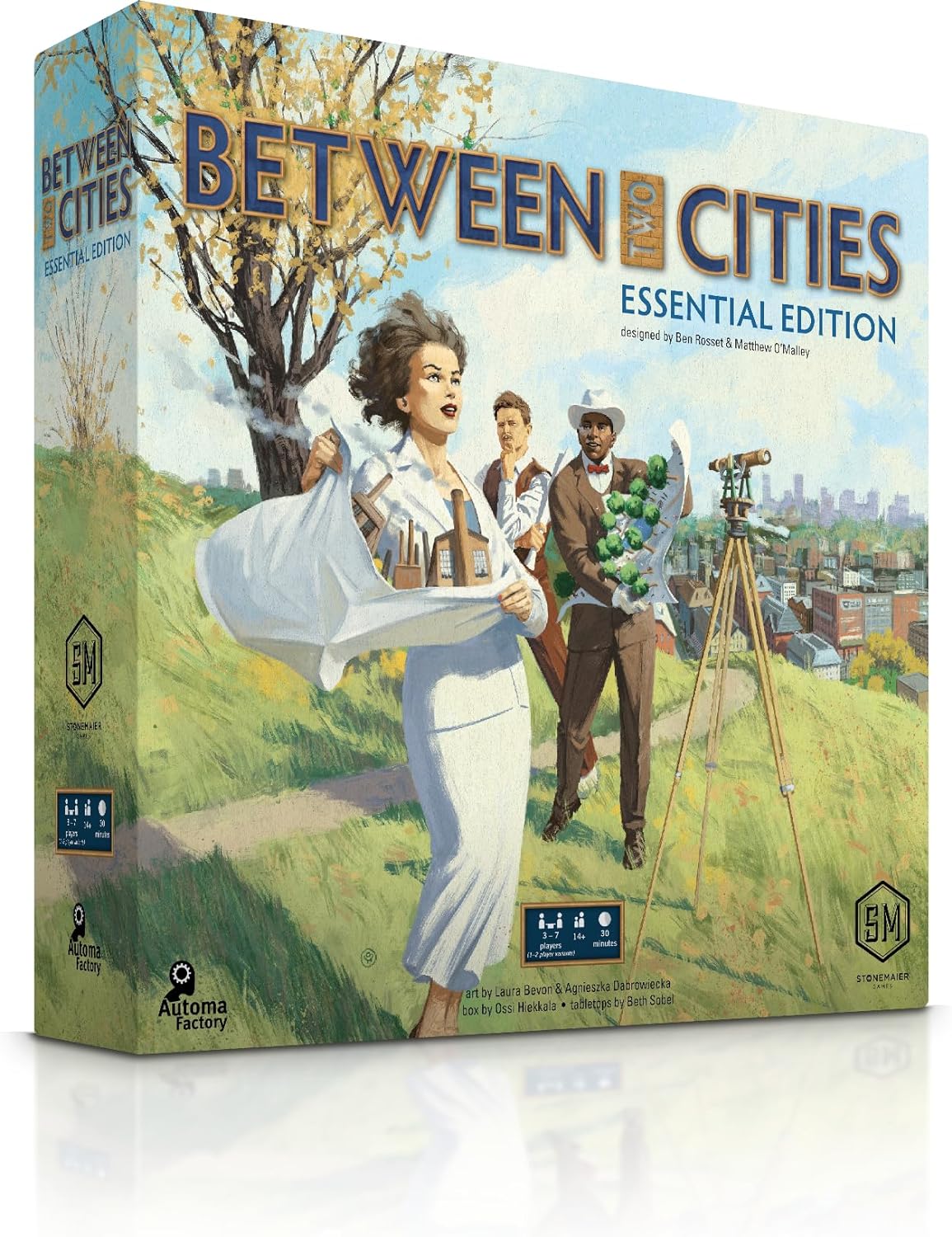 Between Two Cities: Essential Edition: Board Game