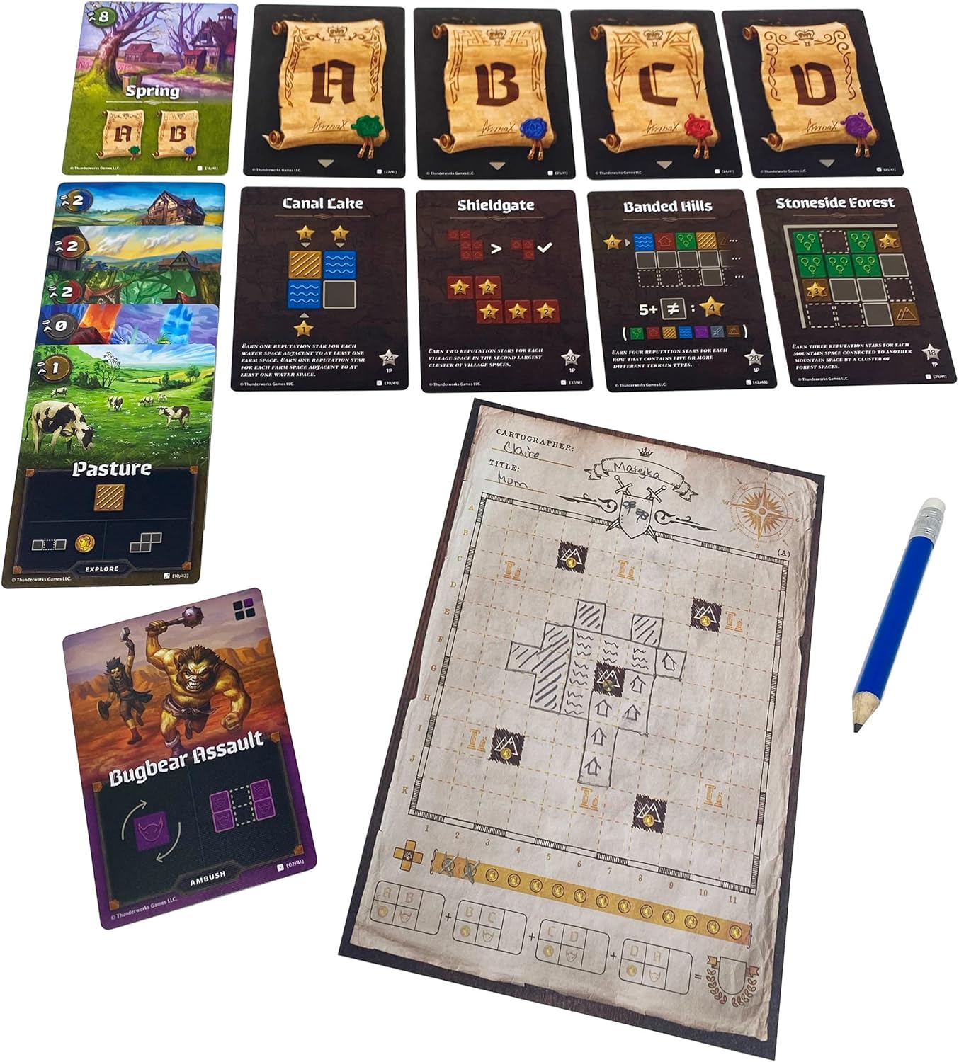 Cartographers: A Roll Player Tale