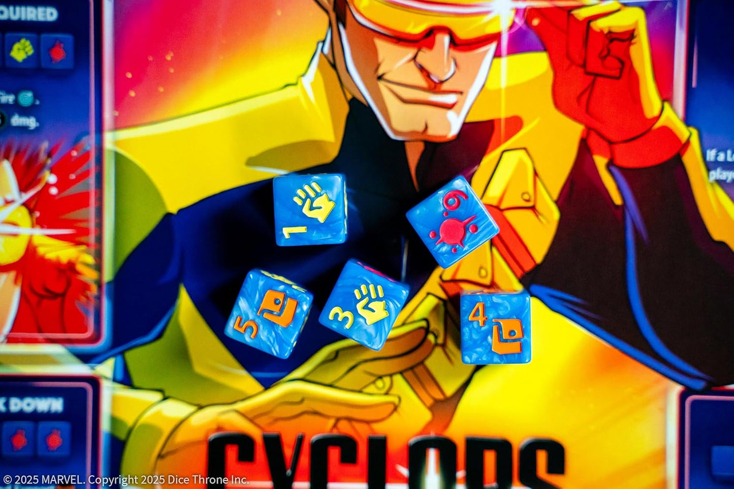 Marvel X-Men Dice Throne Box 2 (Cyclops, Jean Grey, Gambit, Rogue)