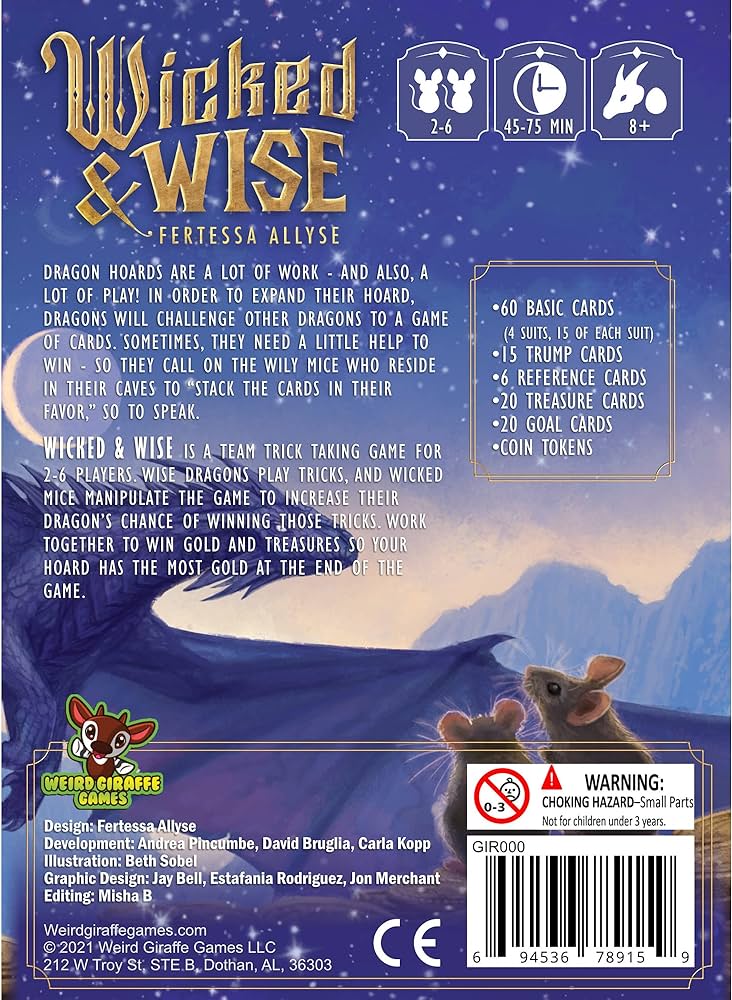 WICKED & WISE - CARD GAME