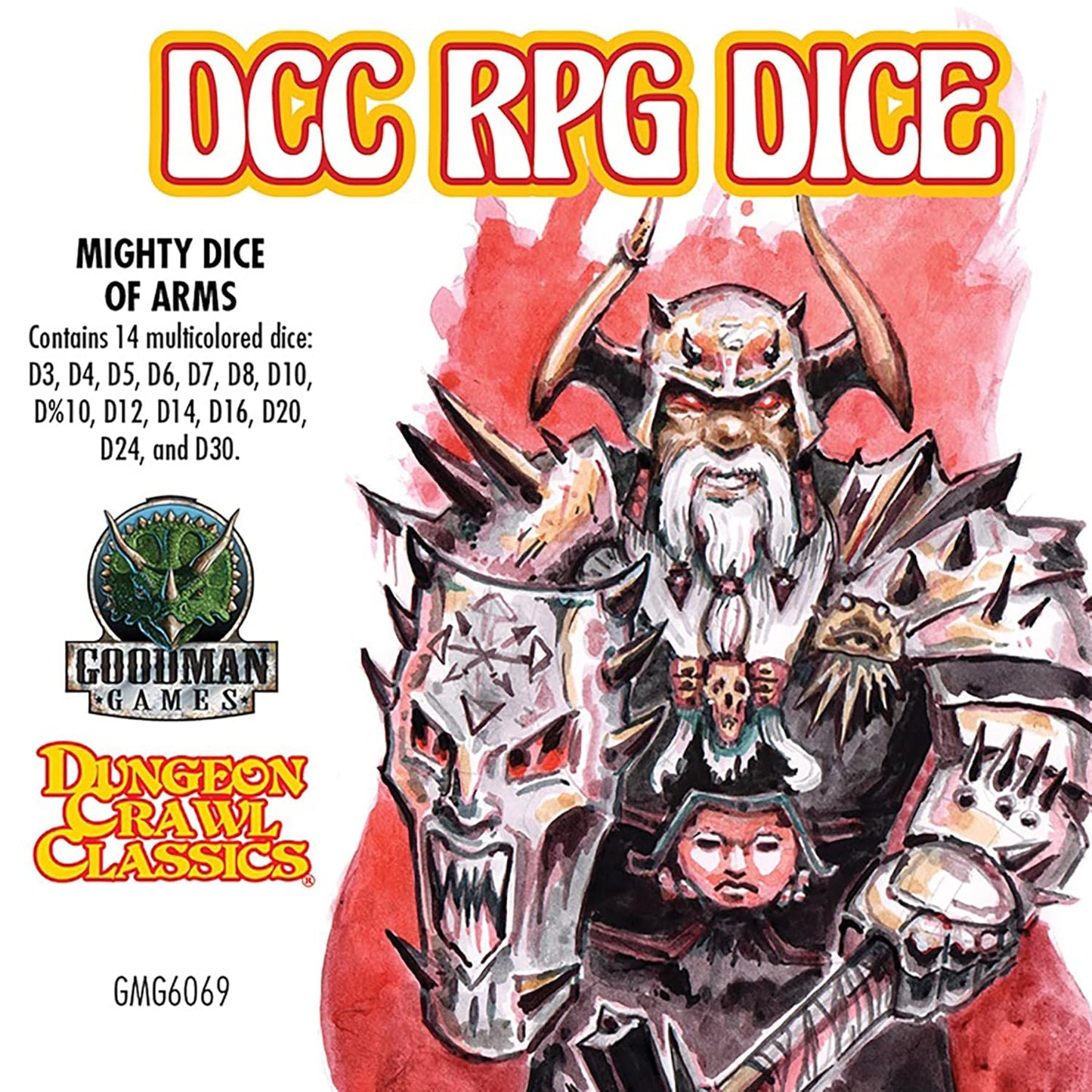 Dungeon Crawl Classics: DCC Dice: Mighty Dice of Arms