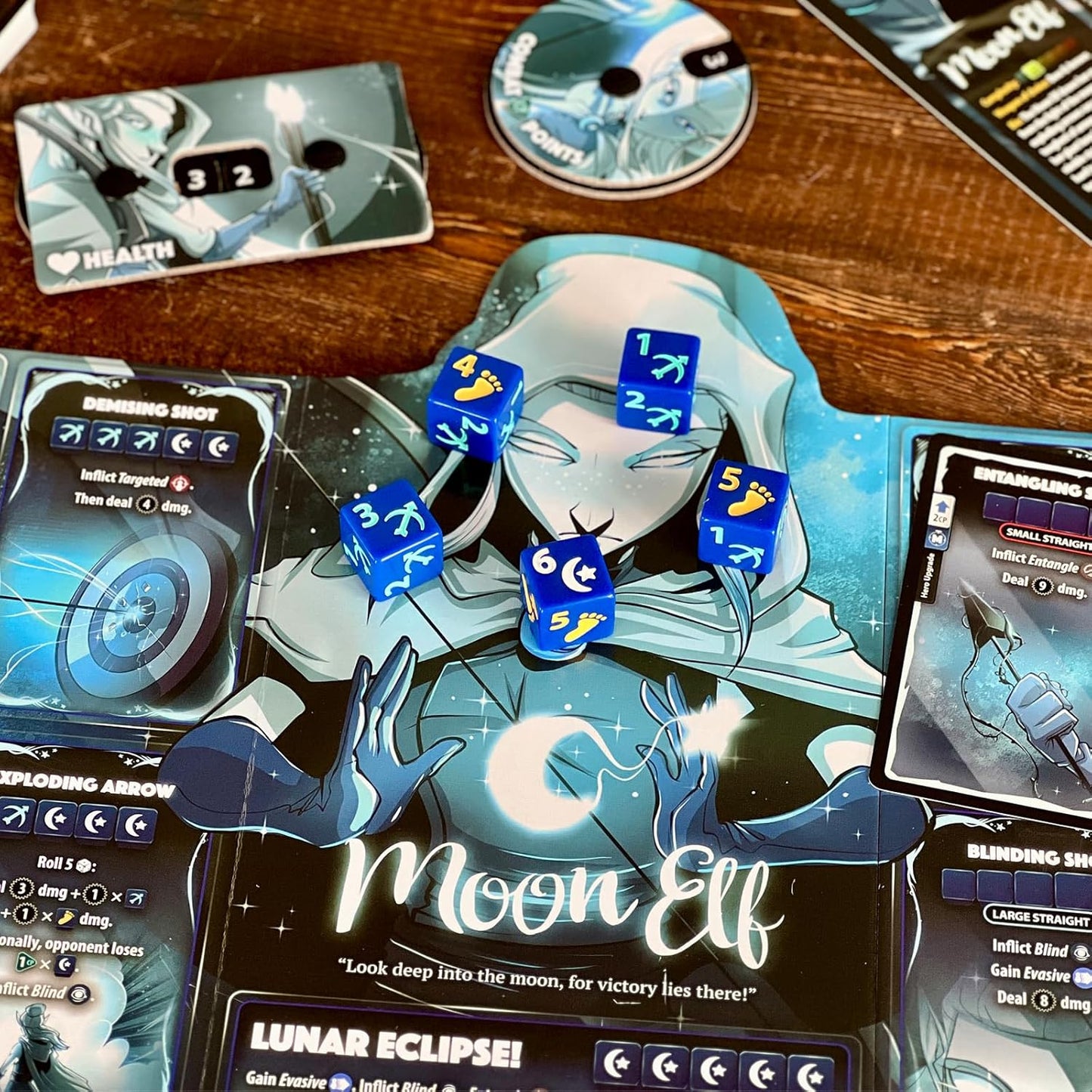 Dice Throne Season One: Barbarian v Moon Elf