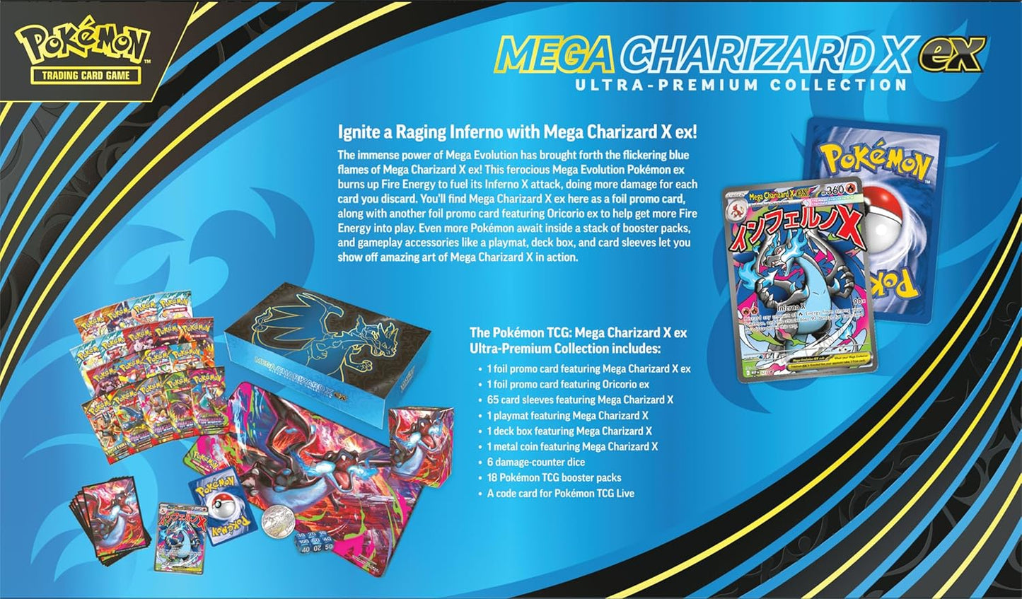 Pokemon TCG: Mega Charizard X ex Ultra-Premium Collection