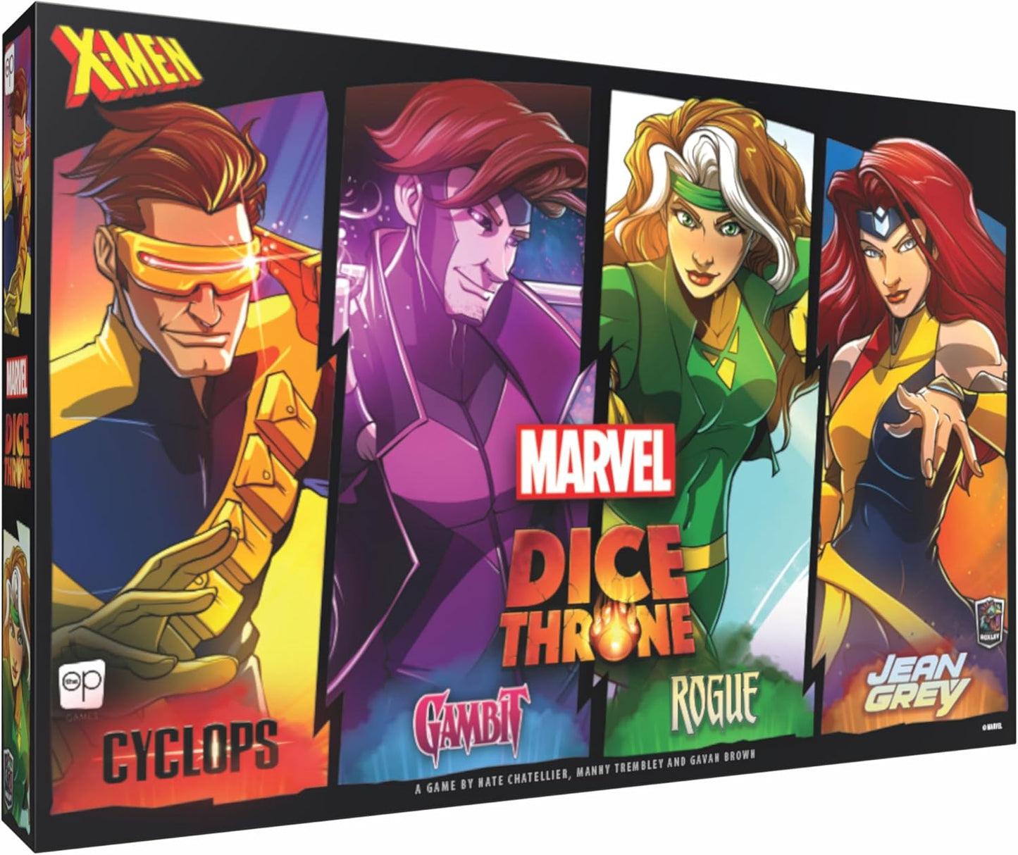 Marvel X-Men Dice Throne Box 2 (Cyclops, Jean Grey, Gambit, Rogue)