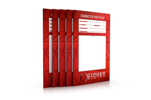 Cypher System: Character Portfolio 5PK