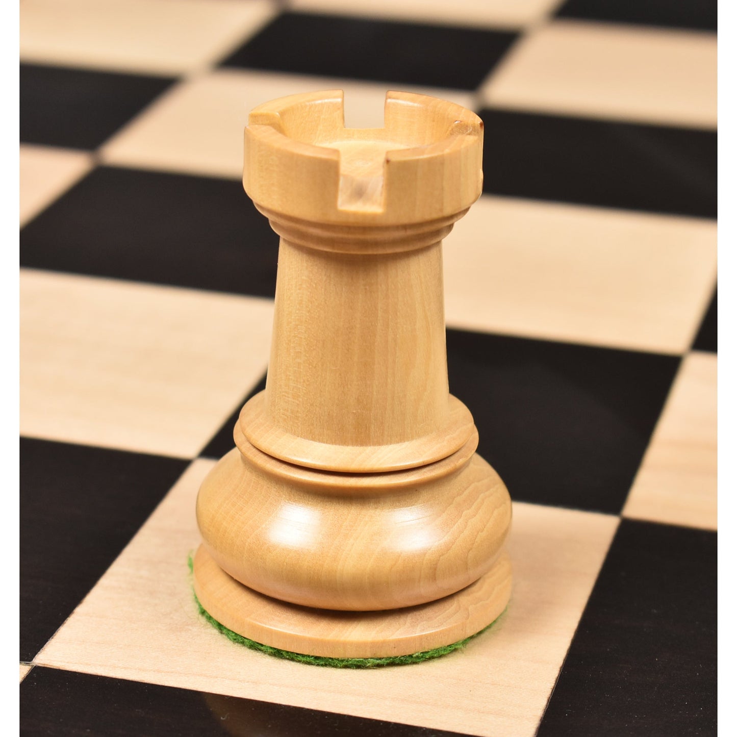 4.3" British Chess Company (BCC) Chess Set- Chess Pieces Only - Ebony Wood - Triple Weight