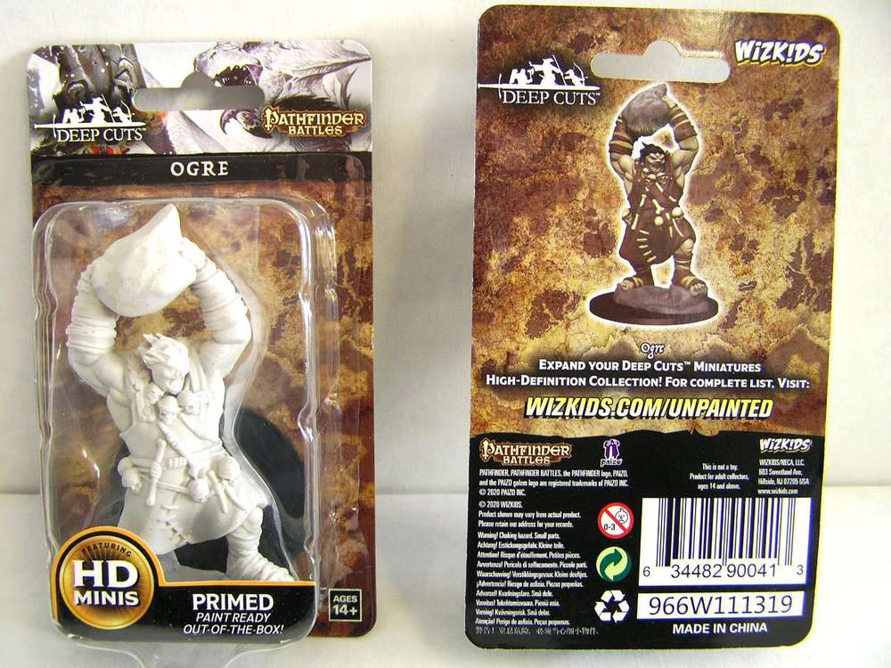 PATHFINDER: DEEPCUTS - OGRE (UNPAINTED) MINIATURE