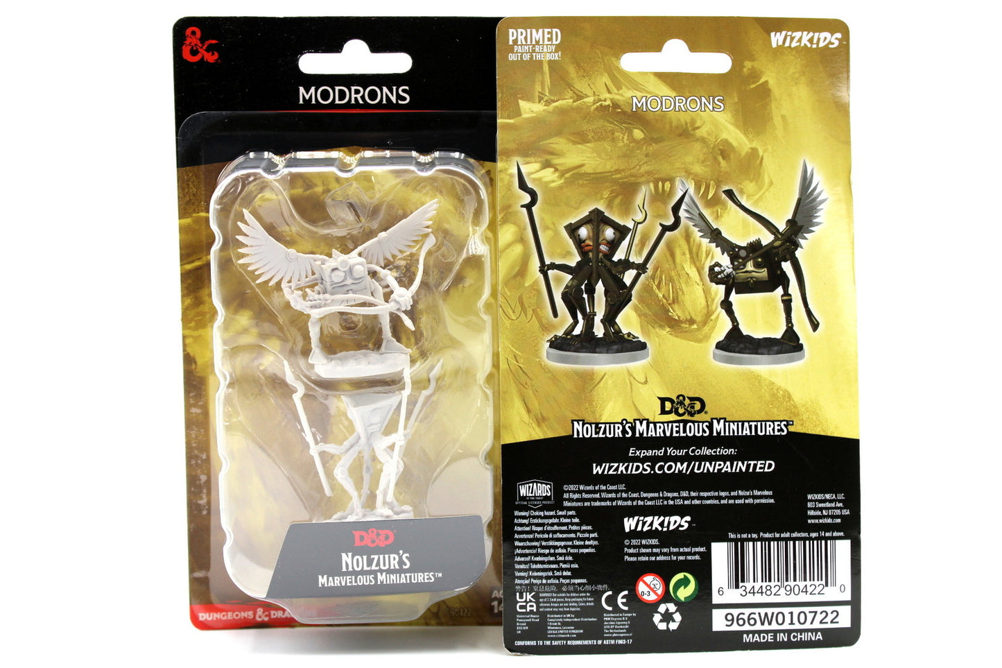 D&D: NMU - MODRONS W18 (UNPAINTED) MINIATURES