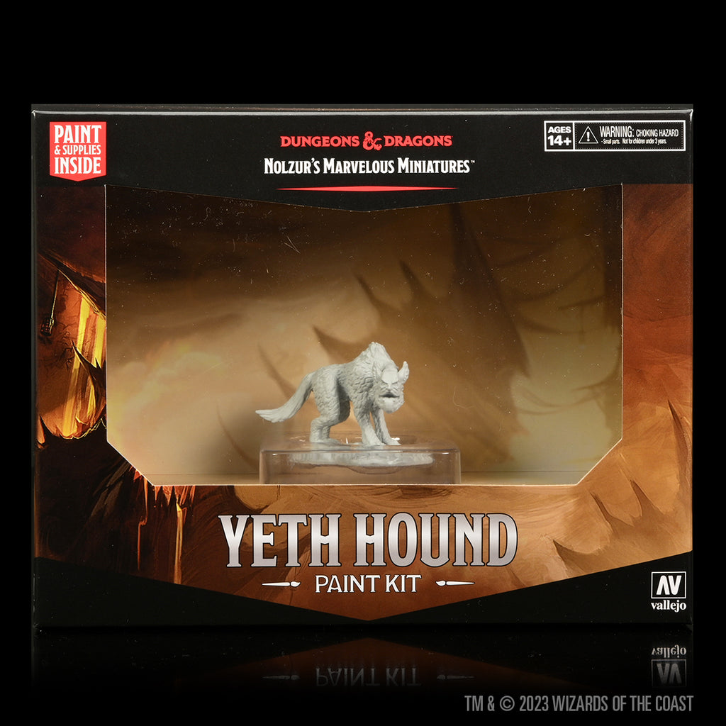 Dungeons & Dragons Nolzur's Marvelous Unpainted Miniatures: Yeth Hound Paint Kit