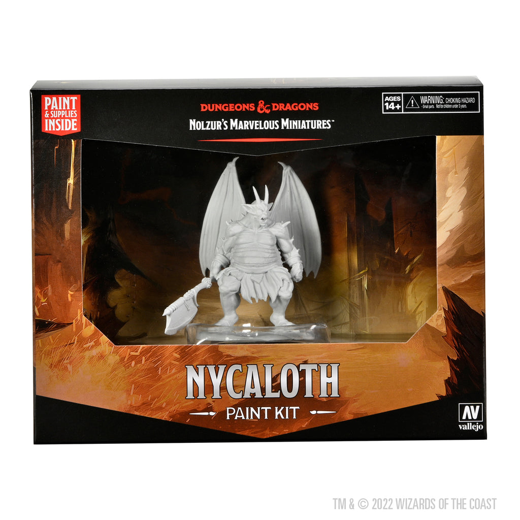 D&D Nolzur's Marvelous Unpainted Miniatures: Nycaloth - Paint Kit