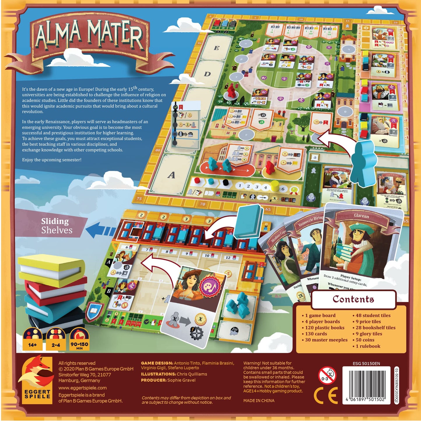 Alma Mater: Board Game
