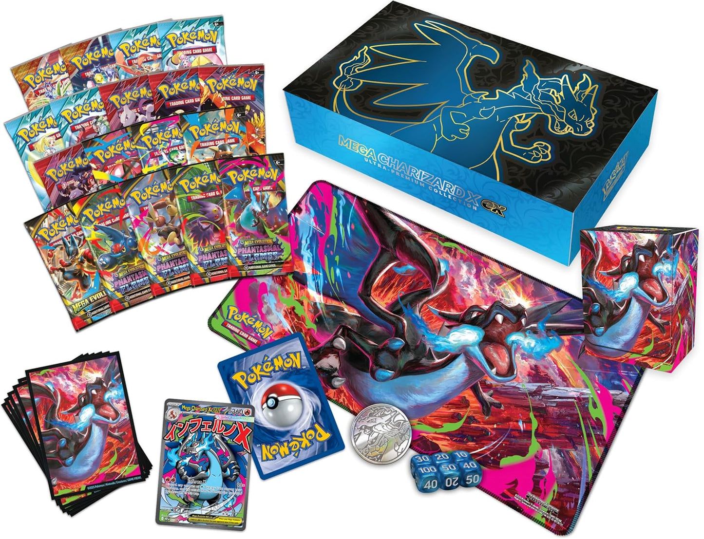 Pokemon TCG: Mega Charizard X ex Ultra-Premium Collection
