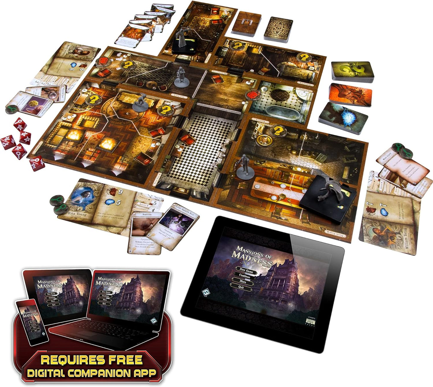 Mansions Of Madness 2nd Edition: Miniature Game