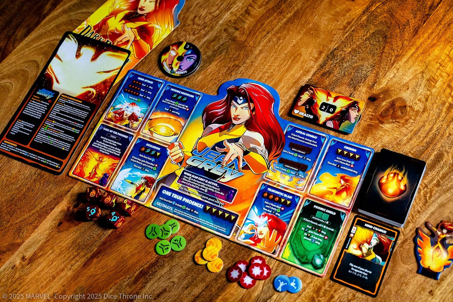 Marvel X-Men Dice Throne Box 2 (Cyclops, Jean Grey, Gambit, Rogue)