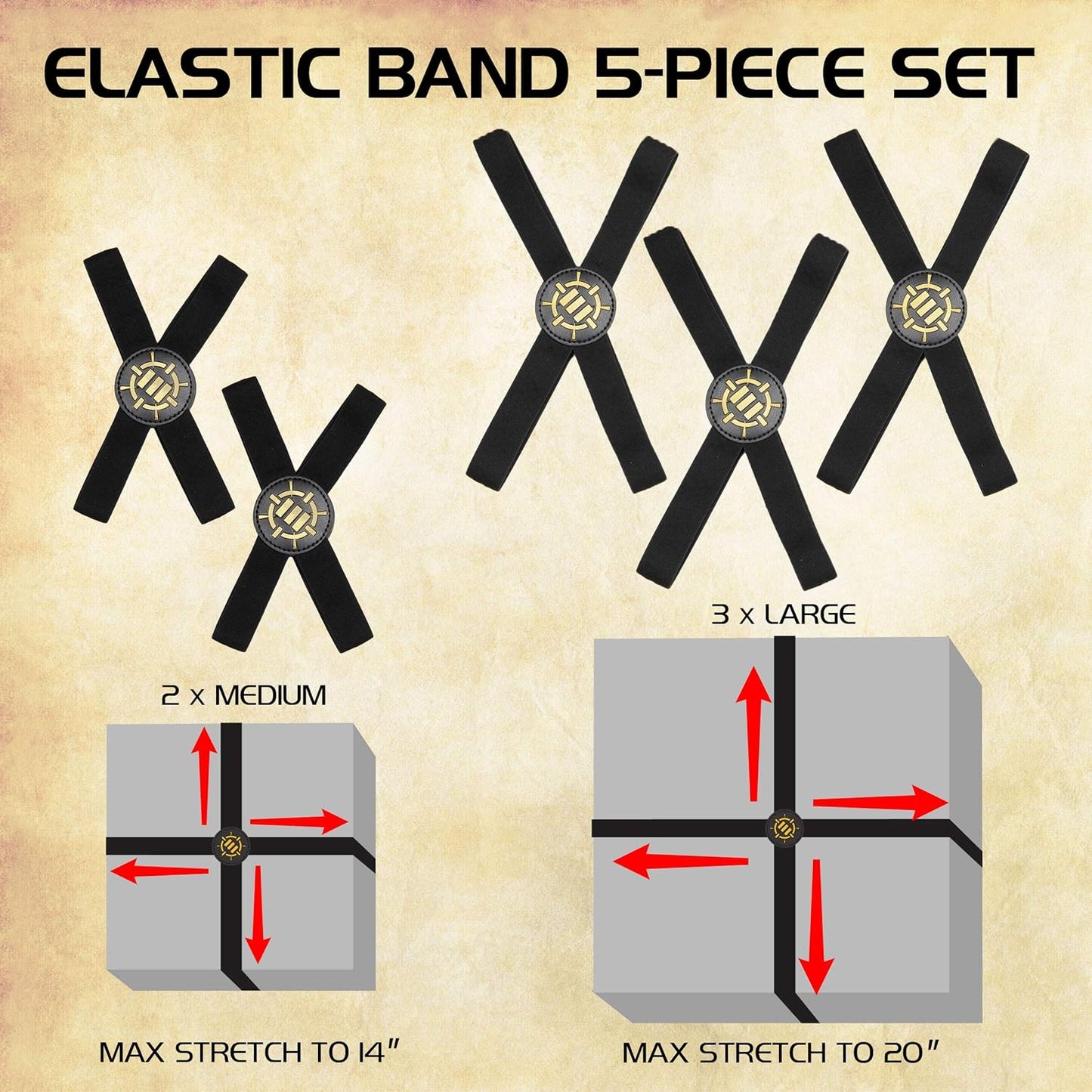 Enhance: Board Game Box Bands (5)