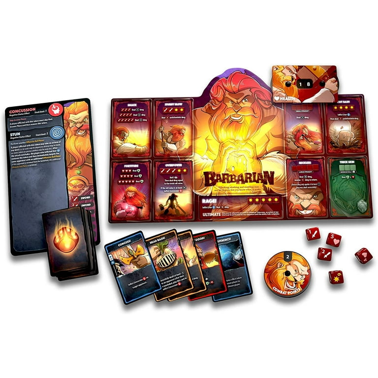 DICE THRONE: SEASON ONE - BARBARIAN VS MOON ELF