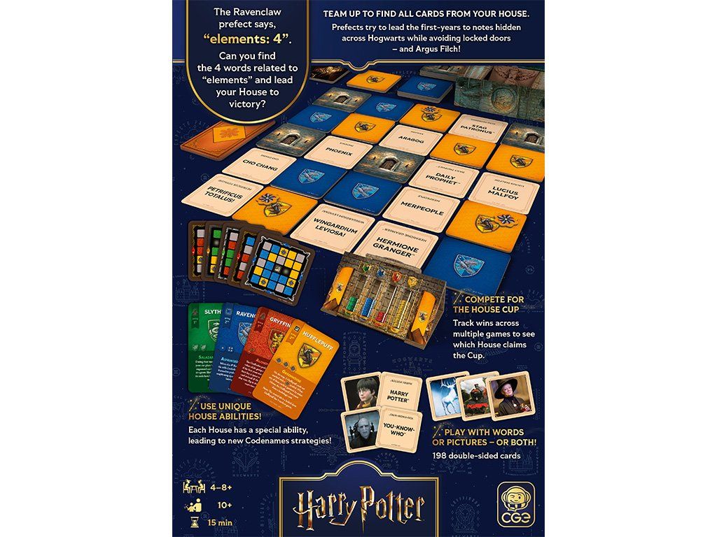 Codenames: Back to Hogwarts (2025 Edition)
