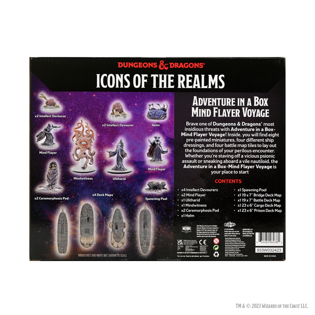 D&D: Icons of the Realms: Adventure in a Box: Mind Flayer Voyage