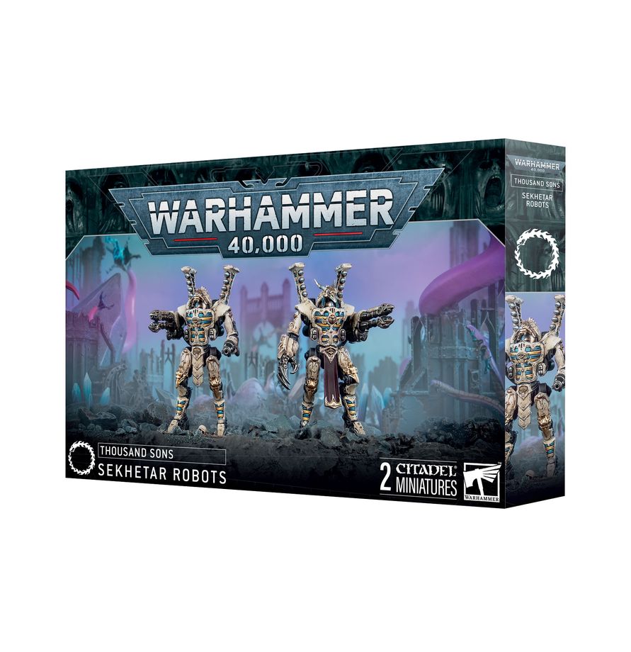 Warhammer 40,000: Thousand sons: Sekhetar robots