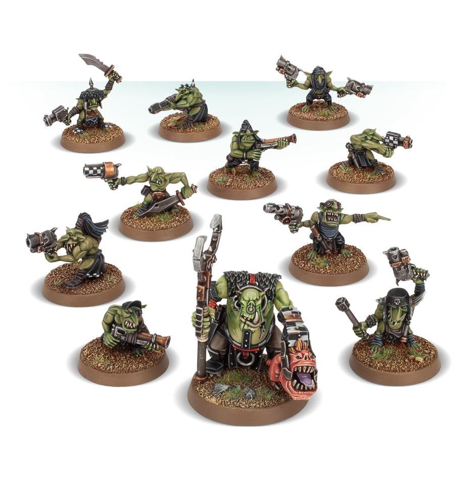 WARHAMMER 40K: ORKS - RUNTHERD AND GRETCHIN