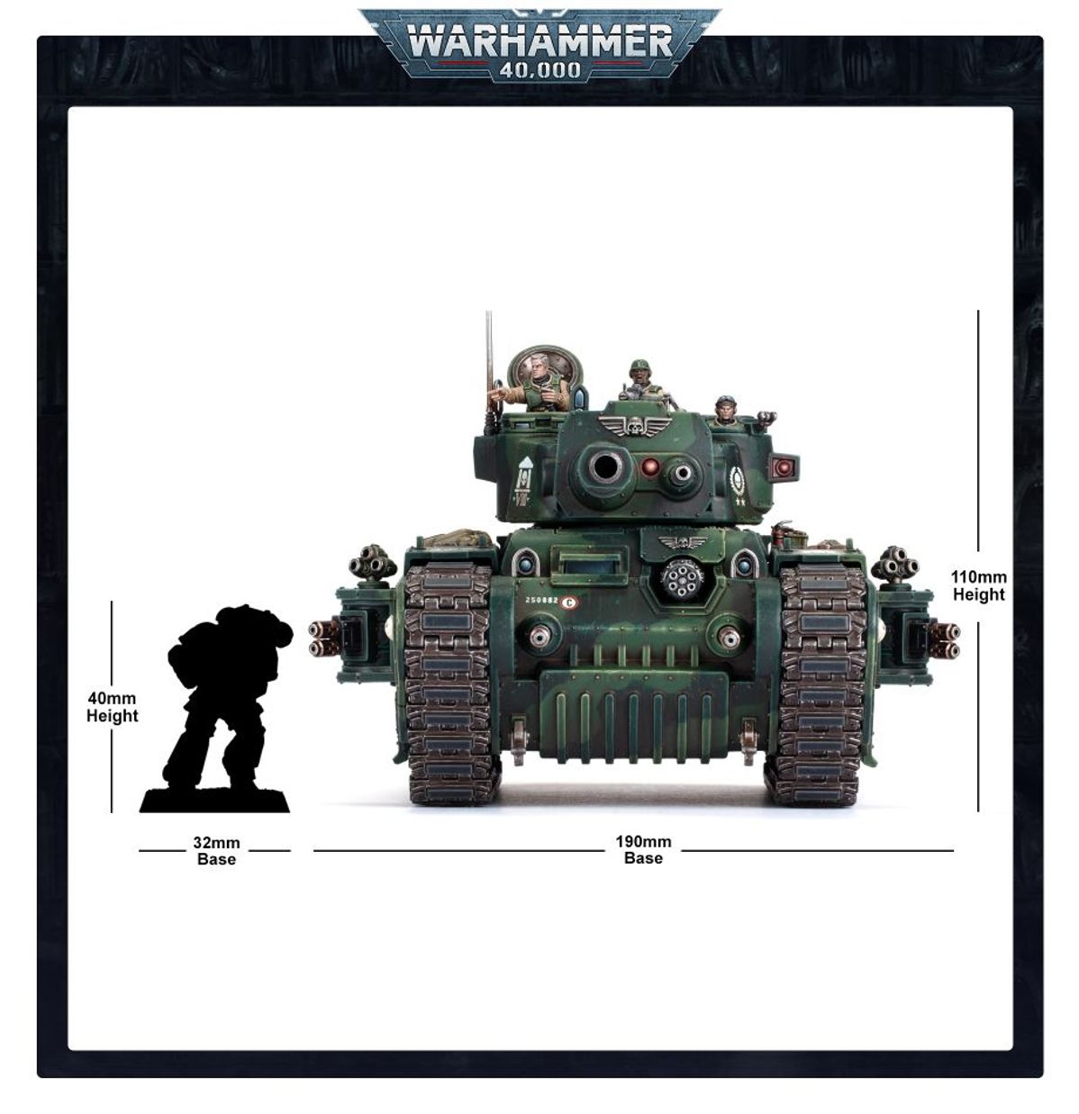 Warhammer 40,000: Astra Militarum: Rogal Dorn Battle Tank
