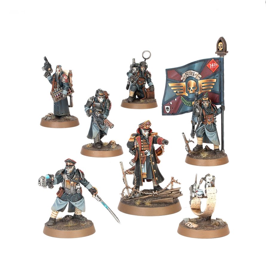 Warhammer 40,000: Astra Militarum: Krieg command squad
