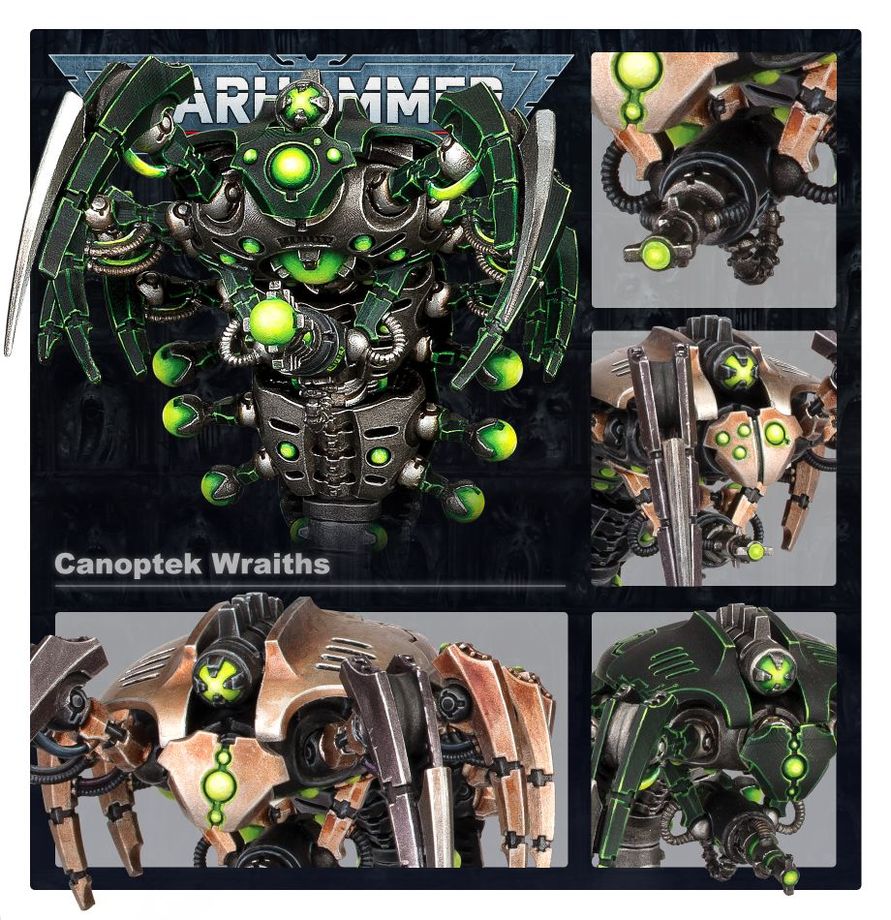 Warhammer 40,000: Necrons: Canoptek Wraiths