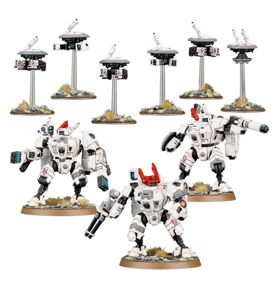 Warhammer 40,000: T'au Empire: Crisis Battlesuits