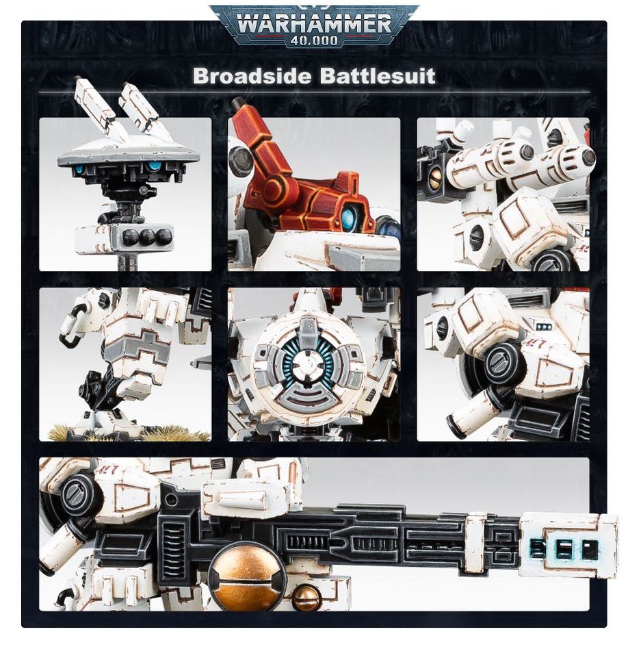 T'au Empire XV88 Broadside Battlesuit