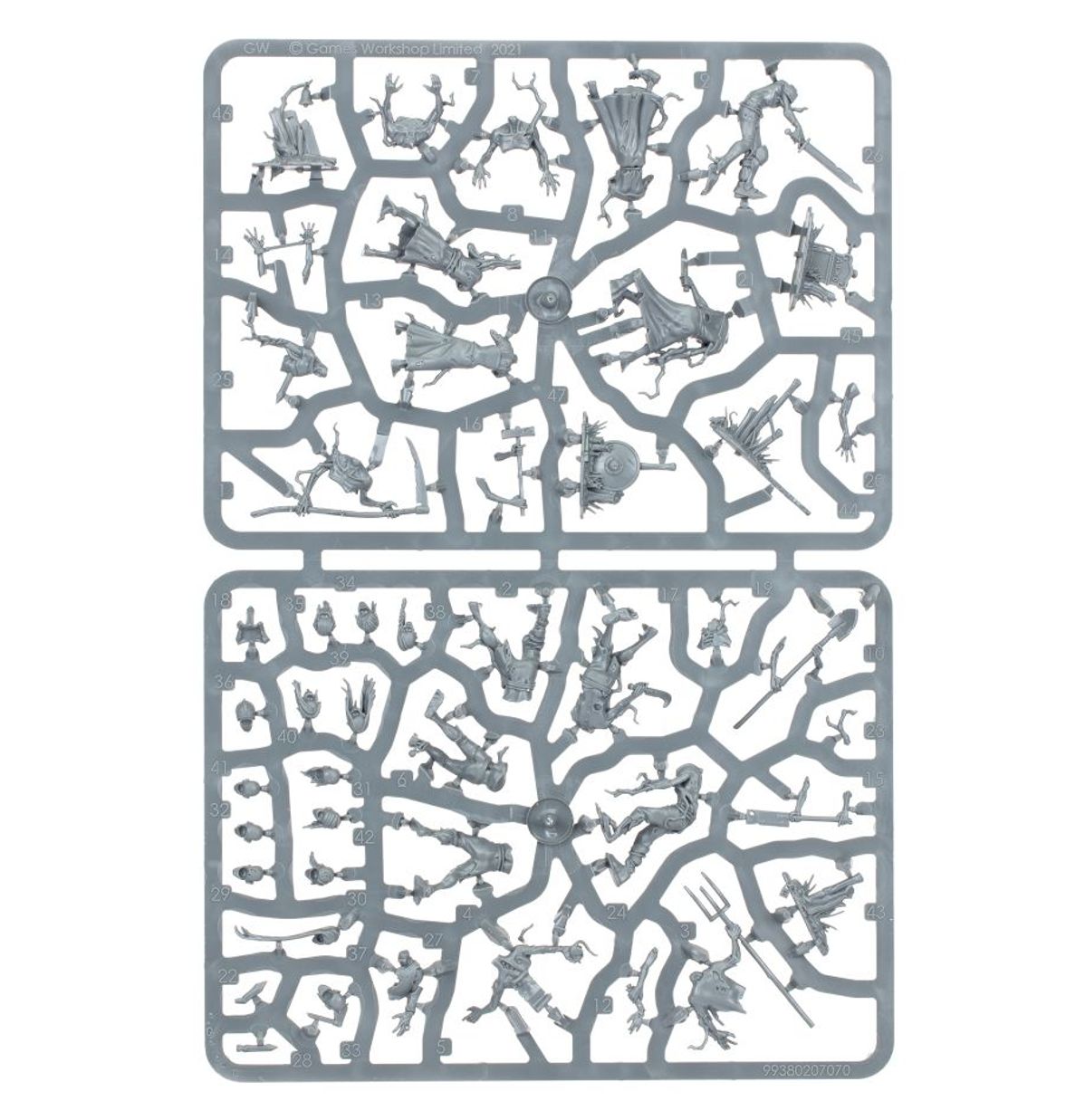 Warhammer Age of Sigmar: Soulblight Gravelords: Deadwalker Zombies