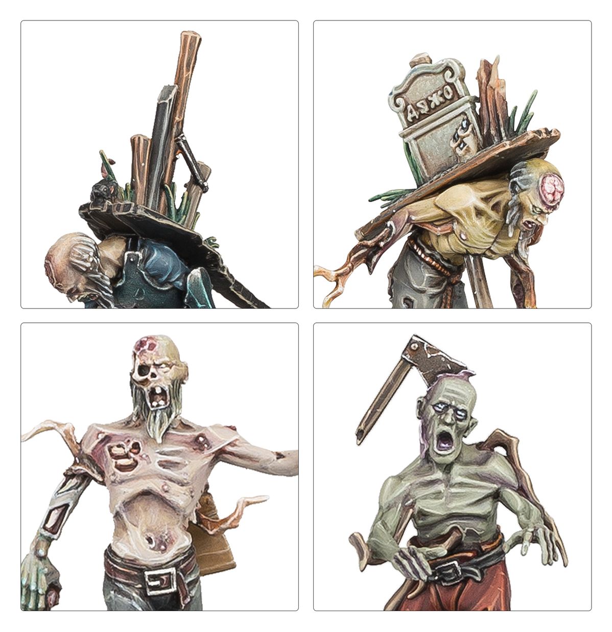 Warhammer Age of Sigmar: Soulblight Gravelords: Deadwalker Zombies