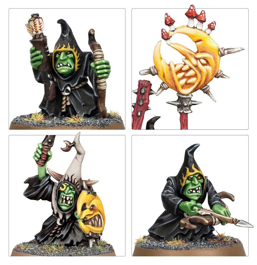 Warhammer Age of Sigmar: Gloomspite Glitz: Moonclan Stabbas
