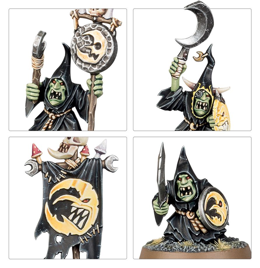 Warhammer Age of Sigmar: Gloomspite Glitz: Moonclan Stabbas