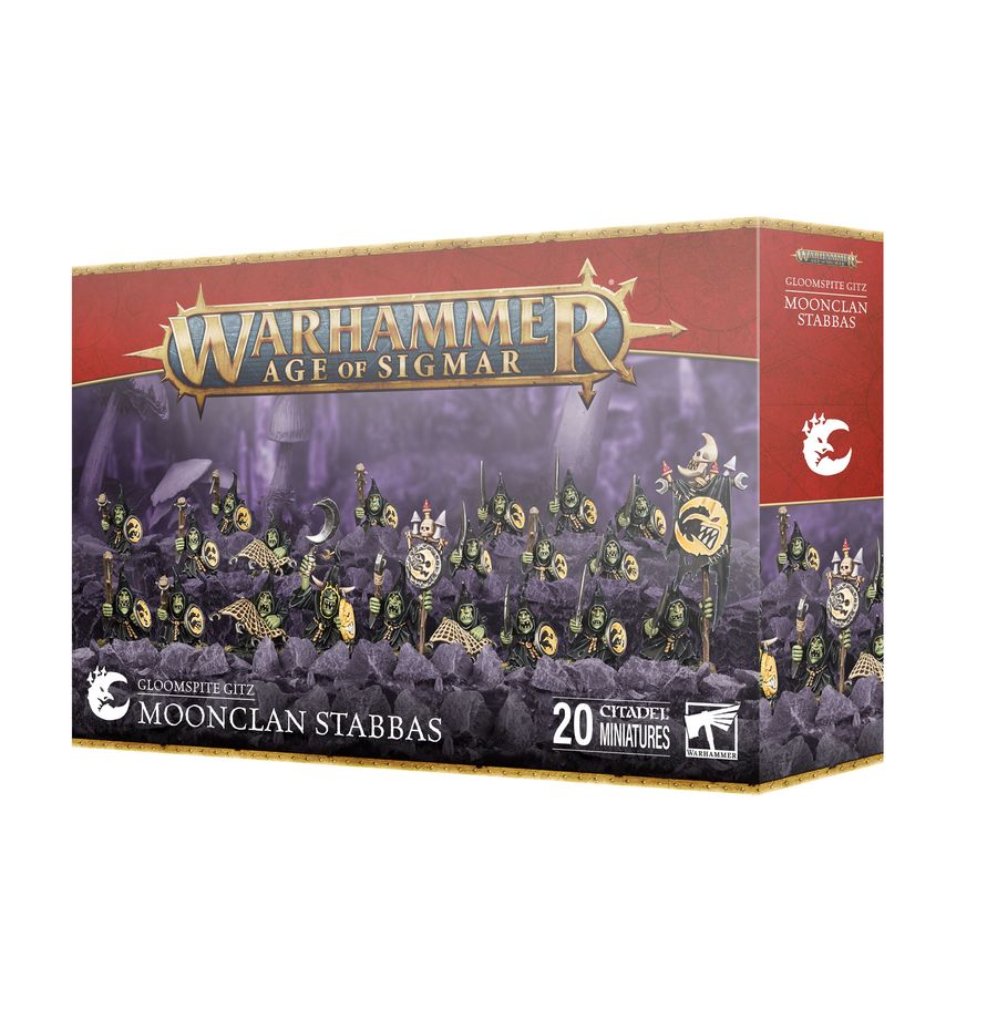 Warhammer Age of Sigmar: Gloomspite Glitz: Moonclan Stabbas