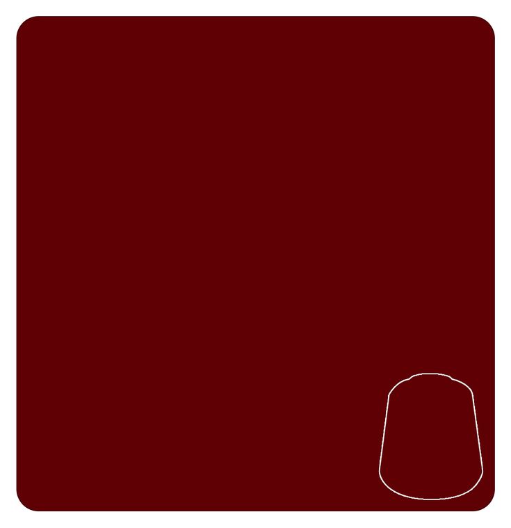 Base: Khorne Red (Warhammer Colour)