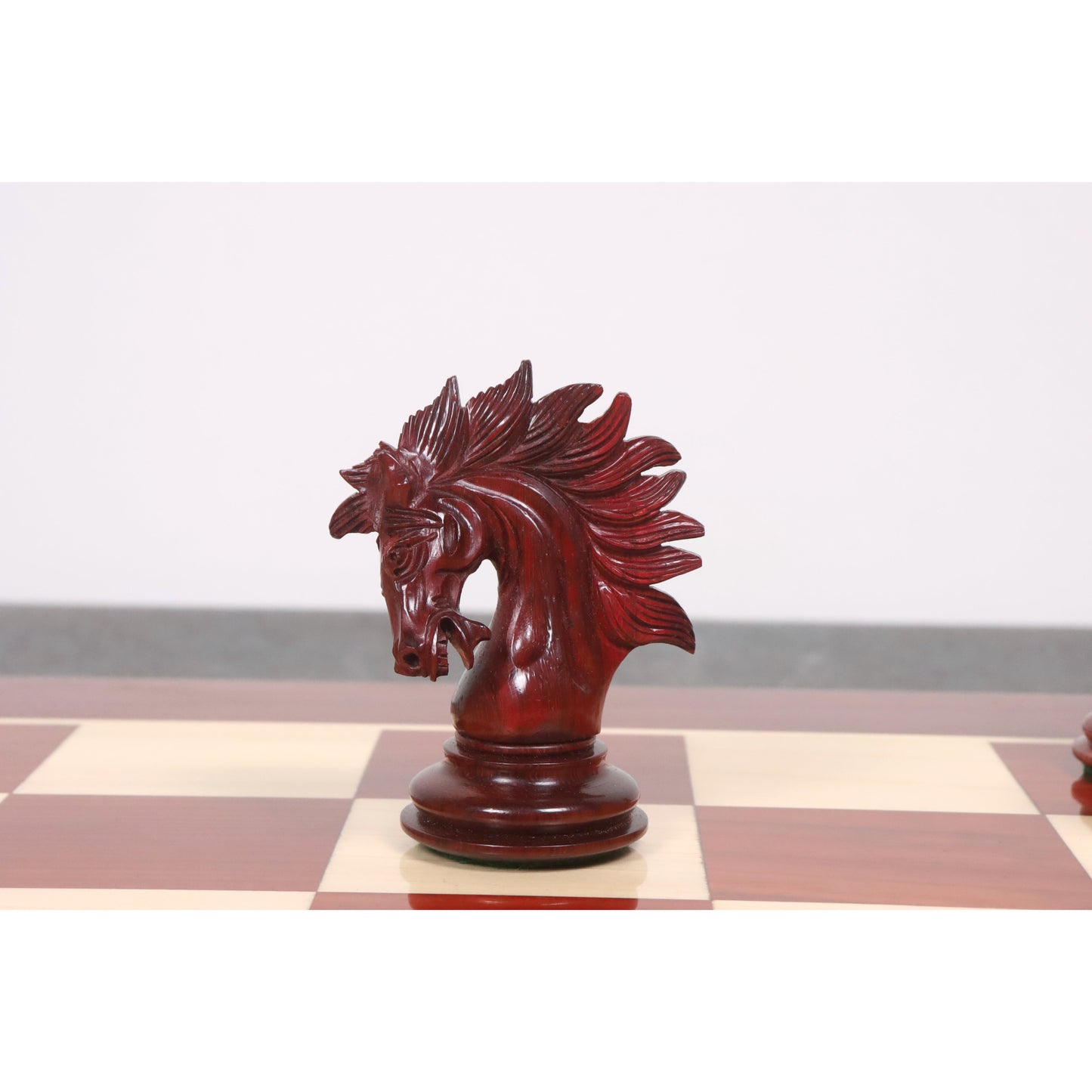 4.3" Marengo Luxury Staunton Chess Set- Chess Pieces Only- Bud Rosewood Triple Weight