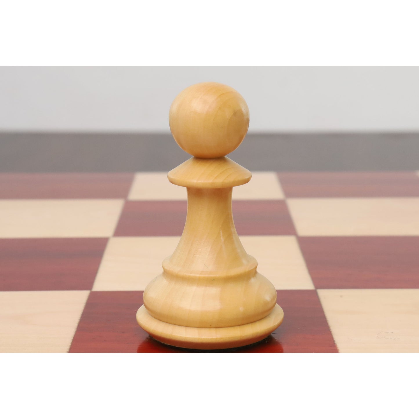 4" Sleek Staunton Luxury Chess Set- Chess Pieces Only - Triple Weighted Bud Rose Wood