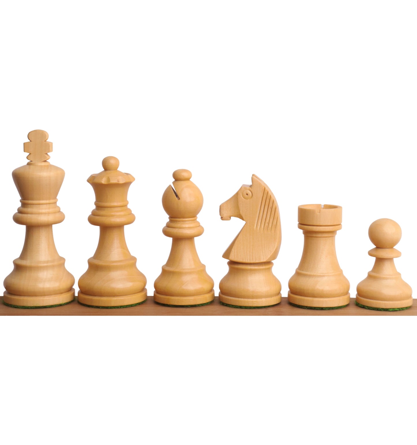 2.8" Tournament Staunton Chess Set- Chess Pieces Only - Golden Rosewood - Compact size