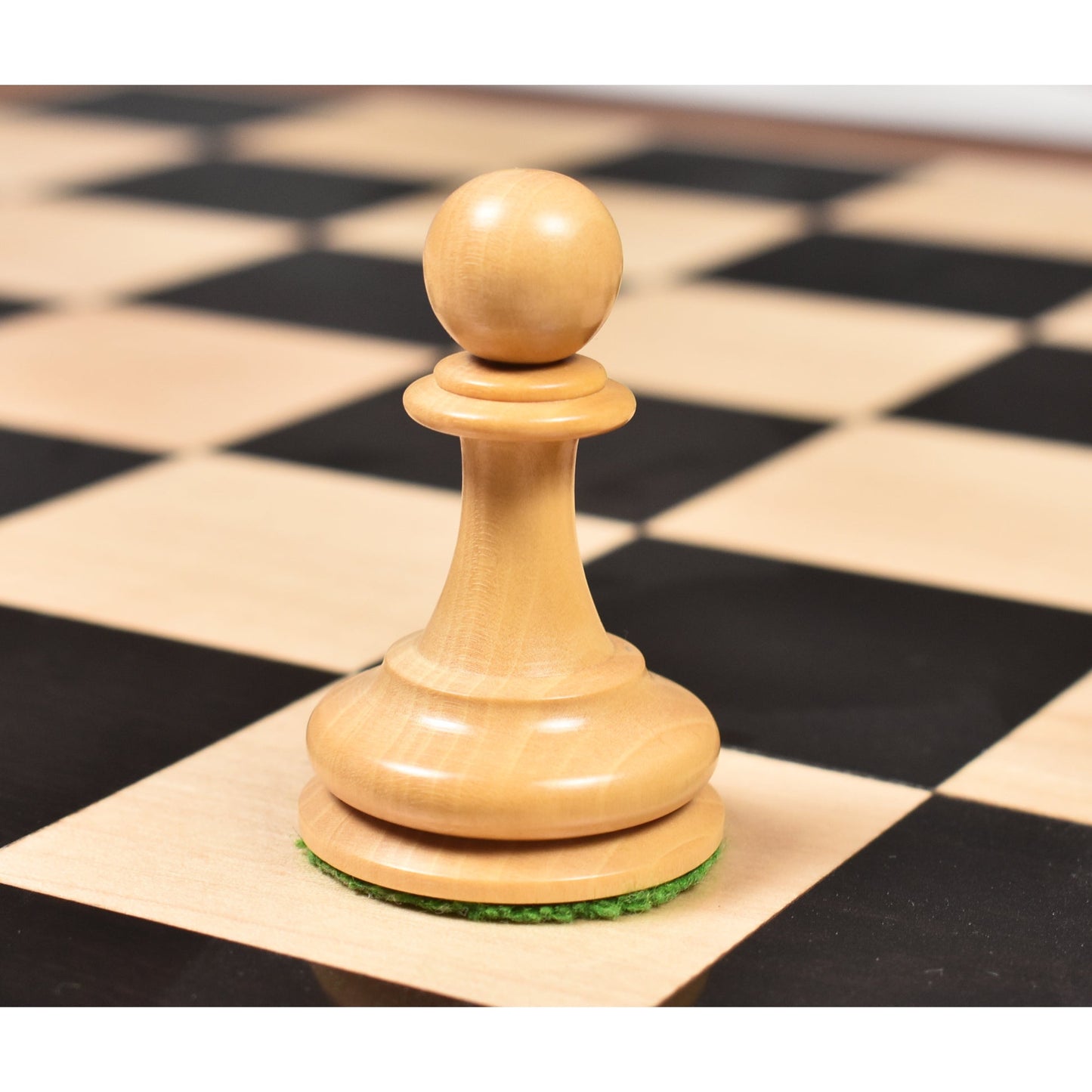 4.3" British Chess Company (BCC) Chess Set- Chess Pieces Only - Ebony Wood - Triple Weight