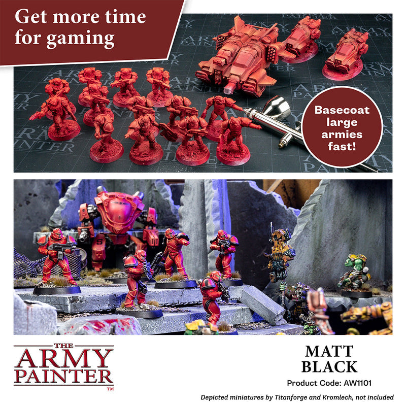 Army Painter Warpaints Air: Matt Black