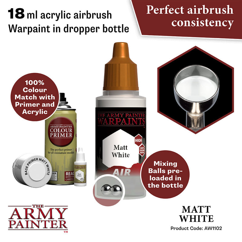 Army Painter Warpaints Air: Matt White
