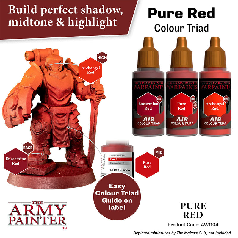 Army Painter Warpaints Air: Pure Red