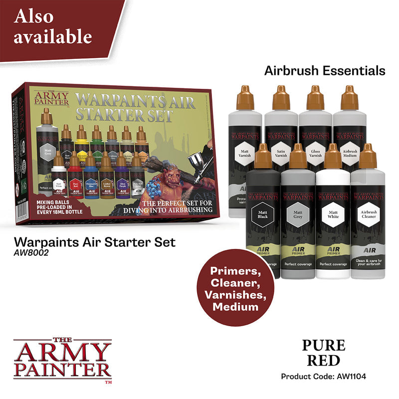Army Painter Warpaints Air: Pure Red