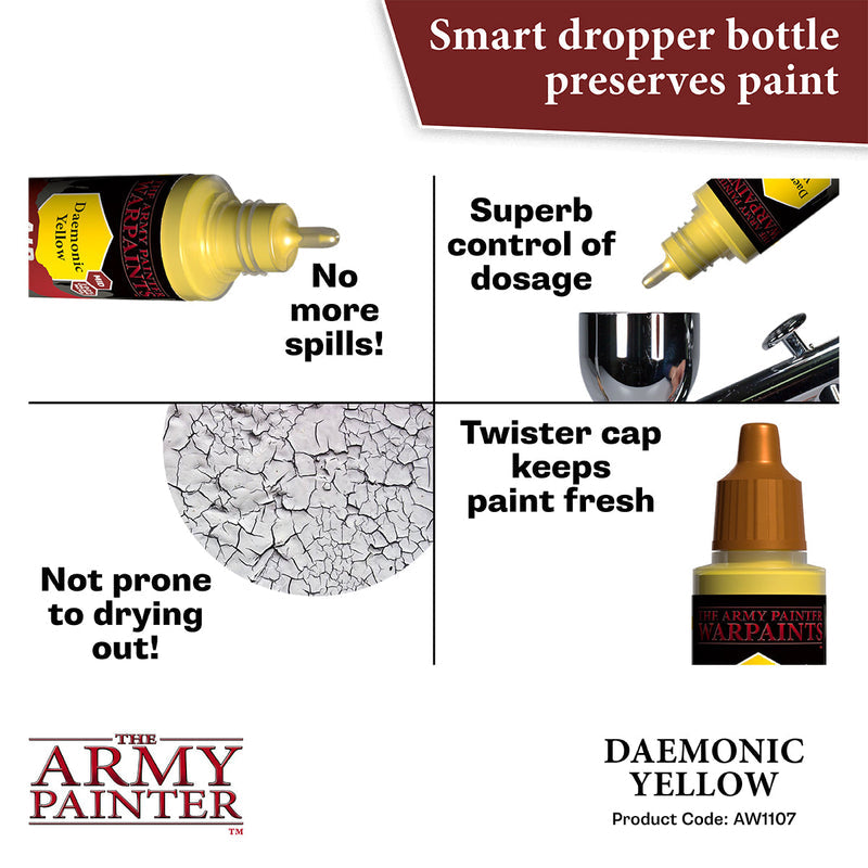 Army Painter Warpaints Air: Daemonic Yellow