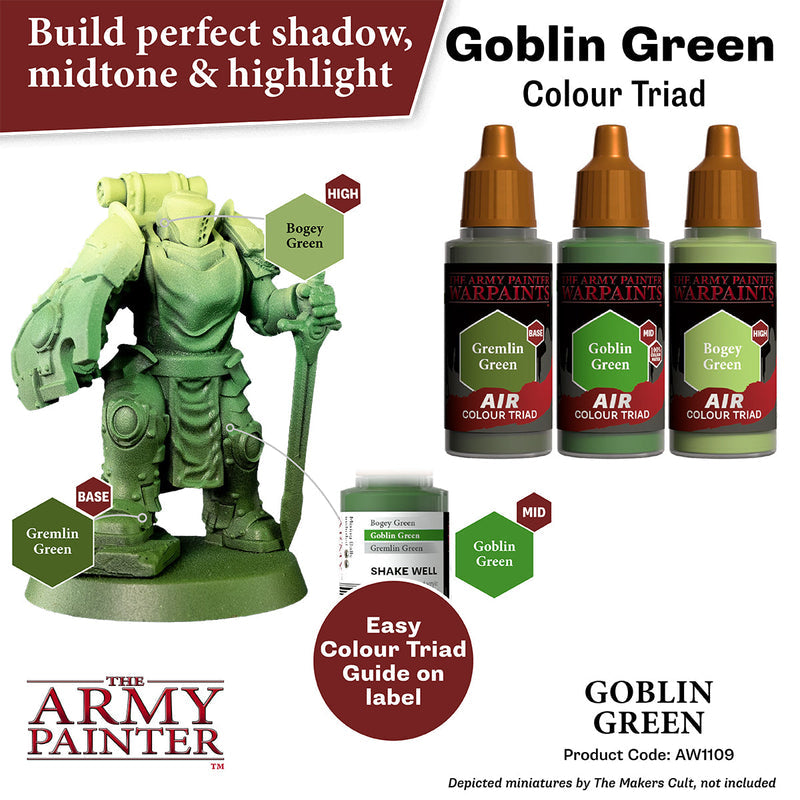 Army Painter Warpaints Air: Goblin Green
