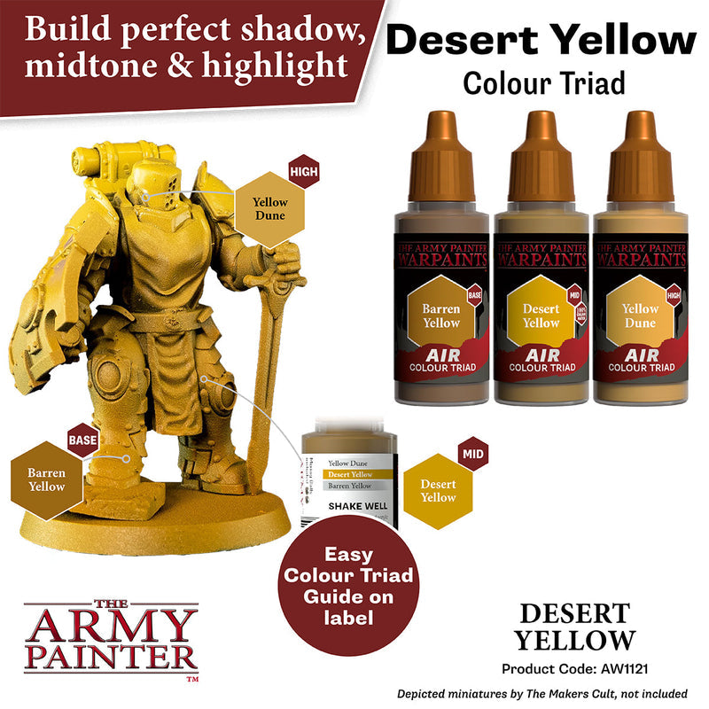 Army Painter Warpaints Air: Desert Yellow